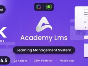 Academy LMS Nulled PHP Script