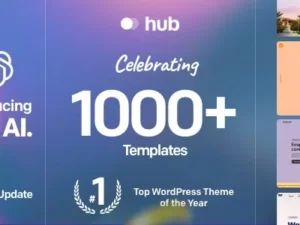 Hub nulled theme
