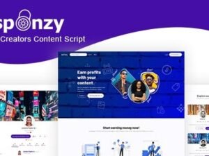 Sponzy Nulled Script