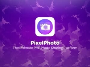 PixelPhoto Nulled PHP Script