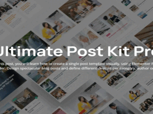 Ultimate Post Kit Pro nulled plugin