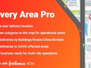 Delivery Area Pro Module for Foodomaa Nulled Script