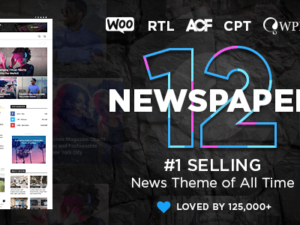 newspaper nulled Theme