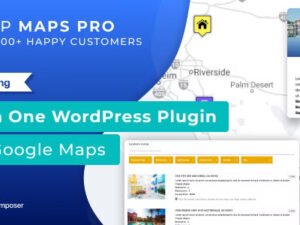 WP MAPS PRO NULLED Plugin