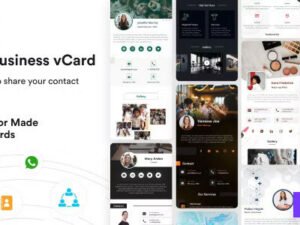 VCard SaaS Nulled PHP Script