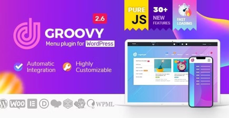 Groovy Mega Menu nulled plugin