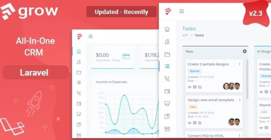 Grow CRM Nulled Script
