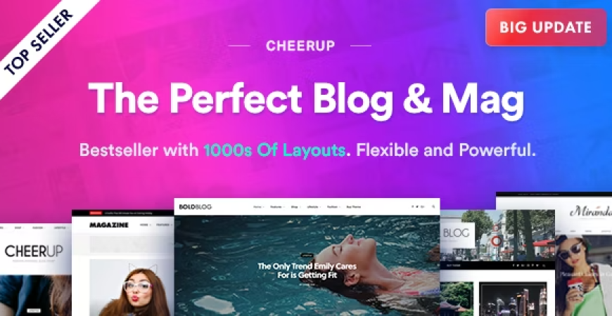 CheerUp nulled Themes