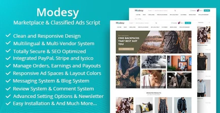 Modesy Nulled PHP Script