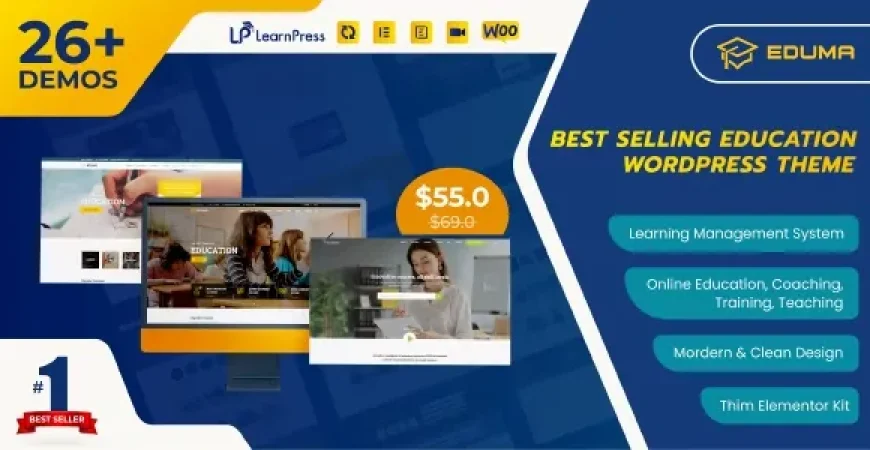 Eduma Education nulled Theme