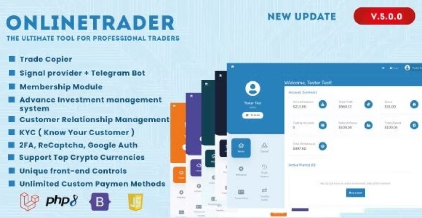 Onlinetrader Nulled PHP Script