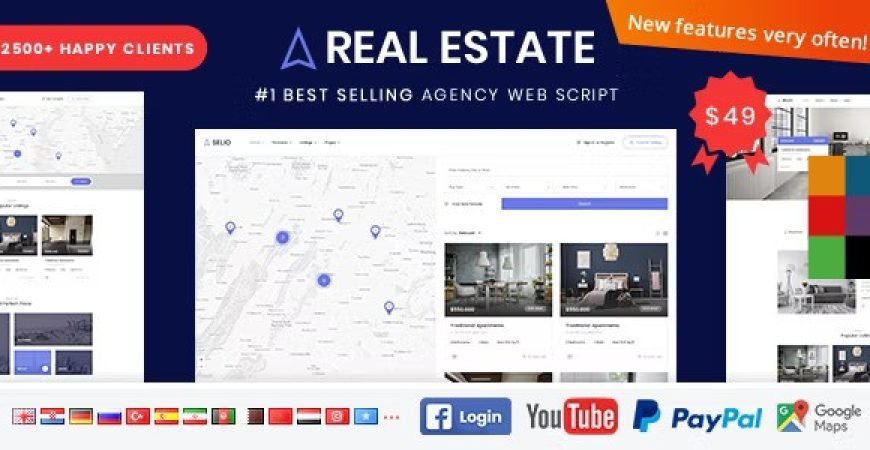 Real Estate Agency Portal Nulled PHP Script