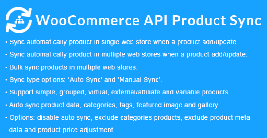 WooCommerce API Product Sync nulled plugin