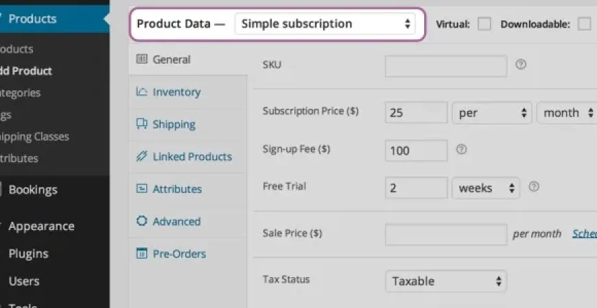 Woo Subscriptions nulled plugin