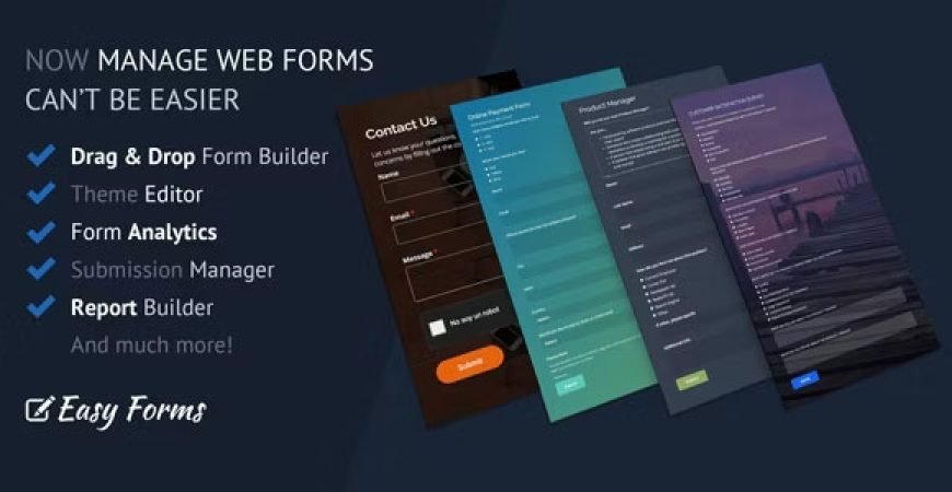Easy Forms: Advanced Form Builder and Manager Nulled PHP Script