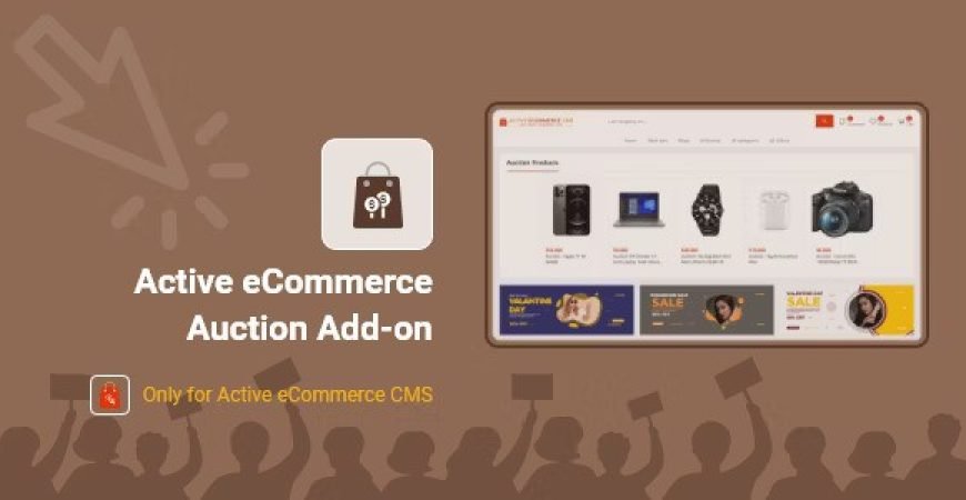 Active eCommerce Auction Add-on Nulled PHP Script
