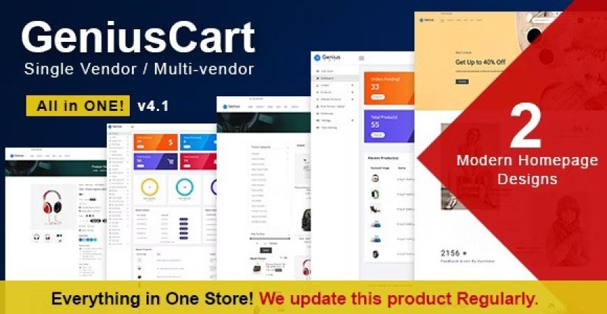 GeniusCart Nulled Script