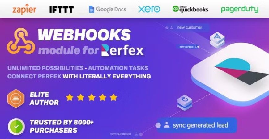 Webhooks Module for Perfex CRM Nulled PHP Script
