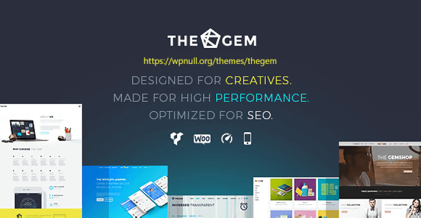 TheGem nulled Theme