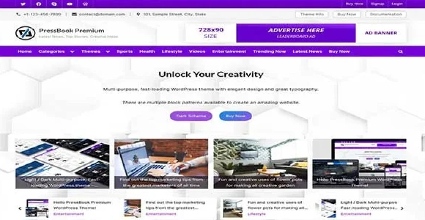 PressBook Premium nulled Themes