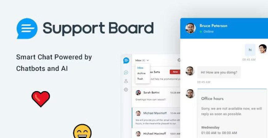Chat - Support Board Nulled PHP Script