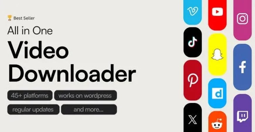 All in One Video Downloader Nulled PHP Script